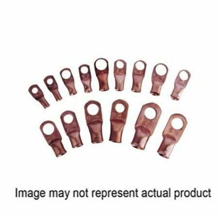 KT INDUSTRIES 2/0x3/8 Cable Lug, 2PK 2-2350